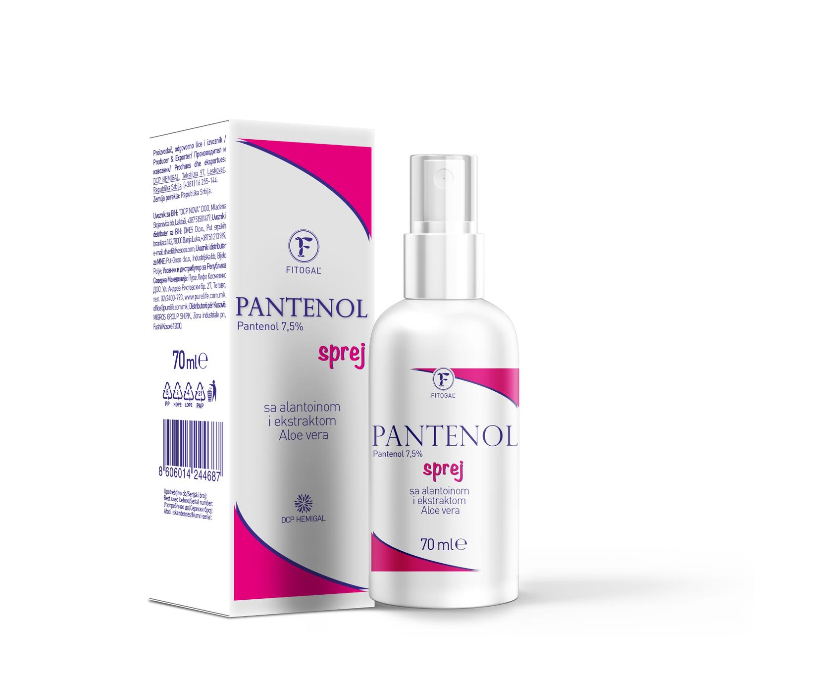 Fitogal Pantenol sprej, 70ml