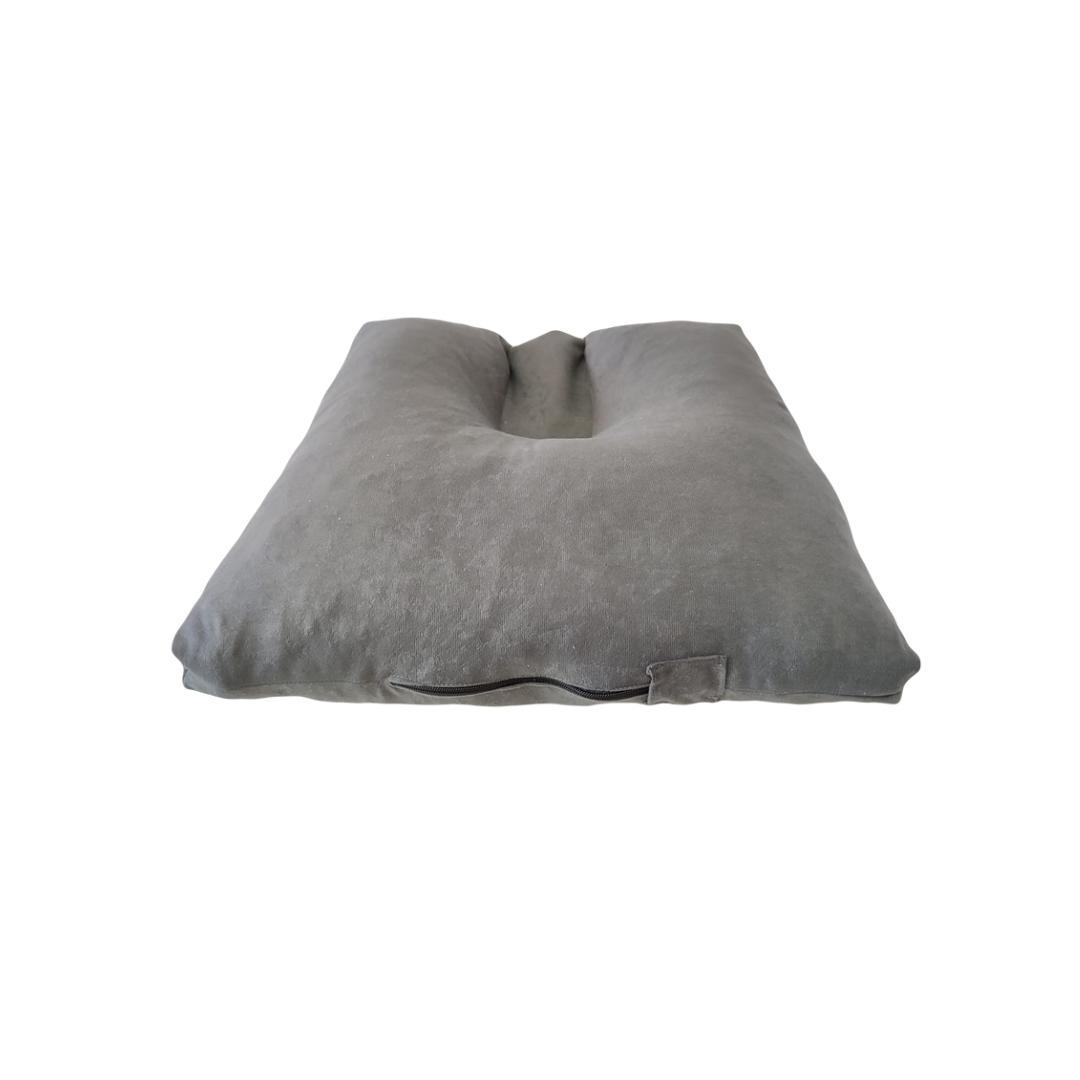DIV GROUP Jastuk za sedenje, 50x40cm, Memori pena, Sivi