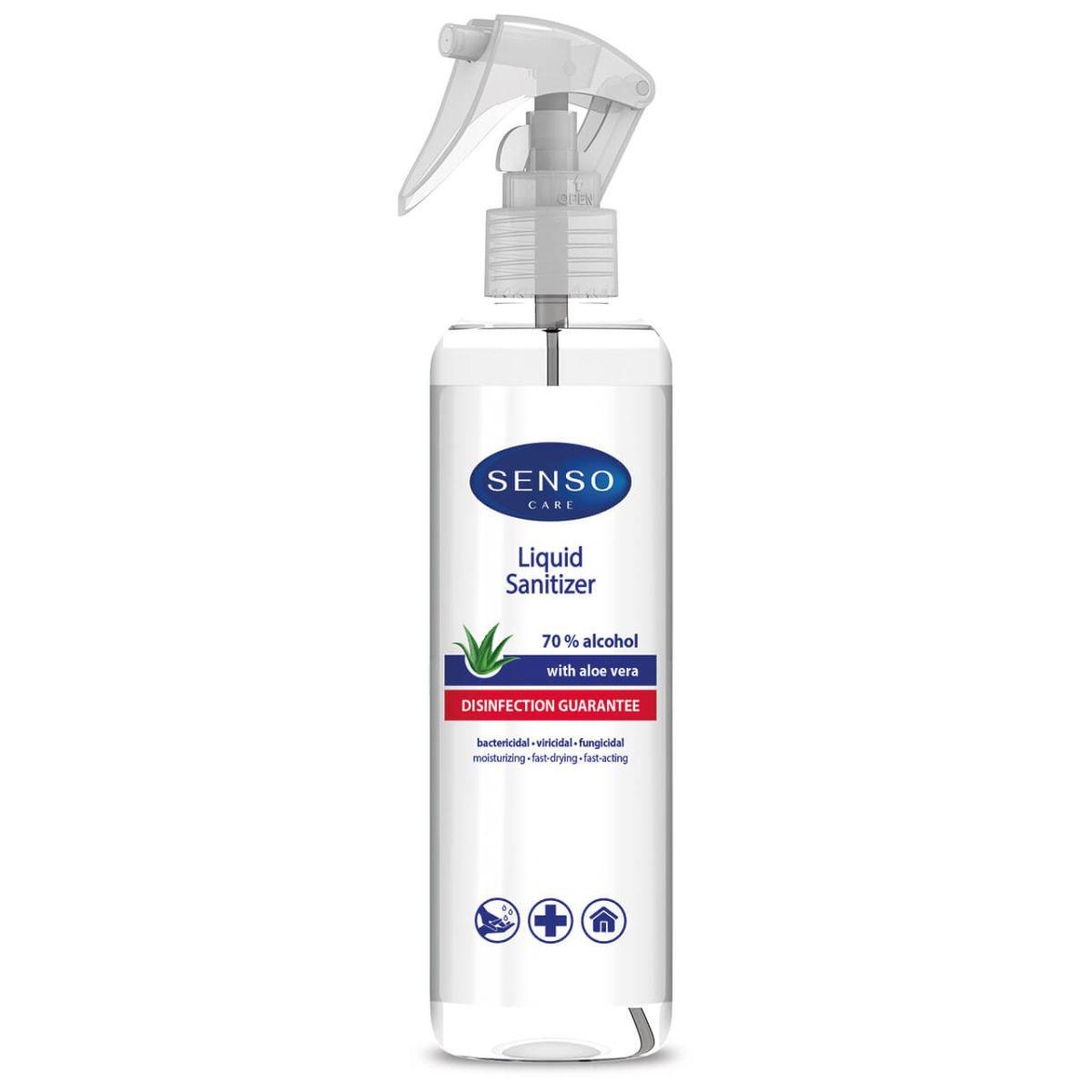 SUMEX Antibakterijski Sprej Za Ruke 300Ml Aloe Vera 70% Alkohola