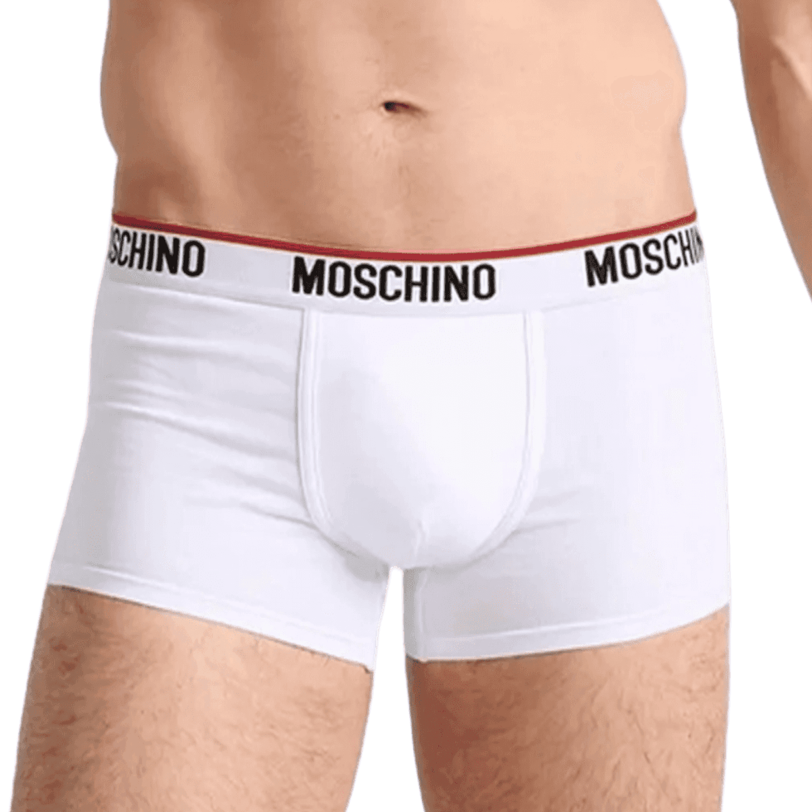 Moschino Set muških bokserica, 2 komada, Beli