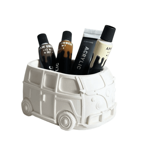 Marfeja Gift Shop Dekorativna Vaza Kombi, Bela