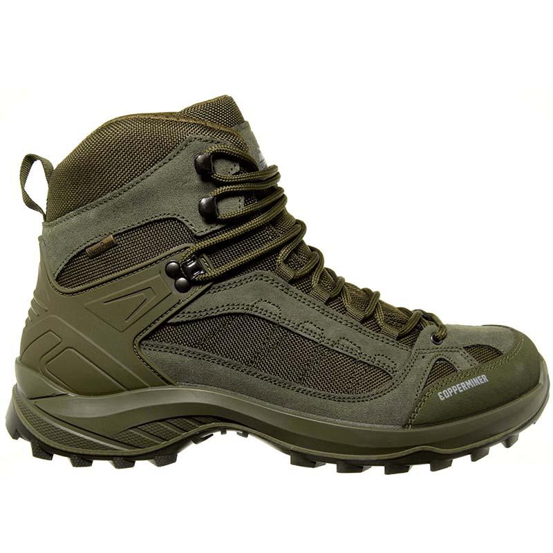 Copperminer Muške cipele za planinarenje, Zelene