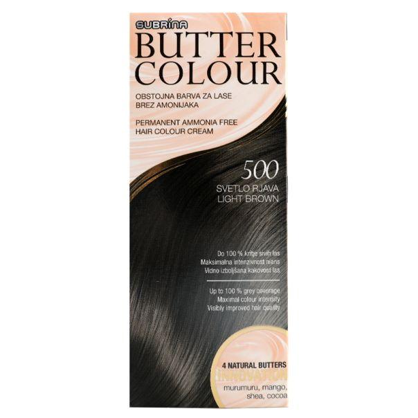 Subrina Butter Colour Farba za kosu 500, Svetlo smeđa