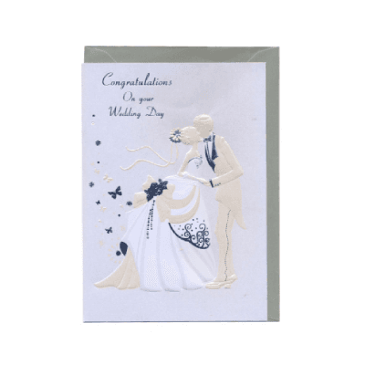 Čestitka - Wedding gold