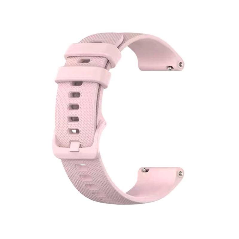 Basic Silikonska narukvica za pametni sat, 20 mm, Roze