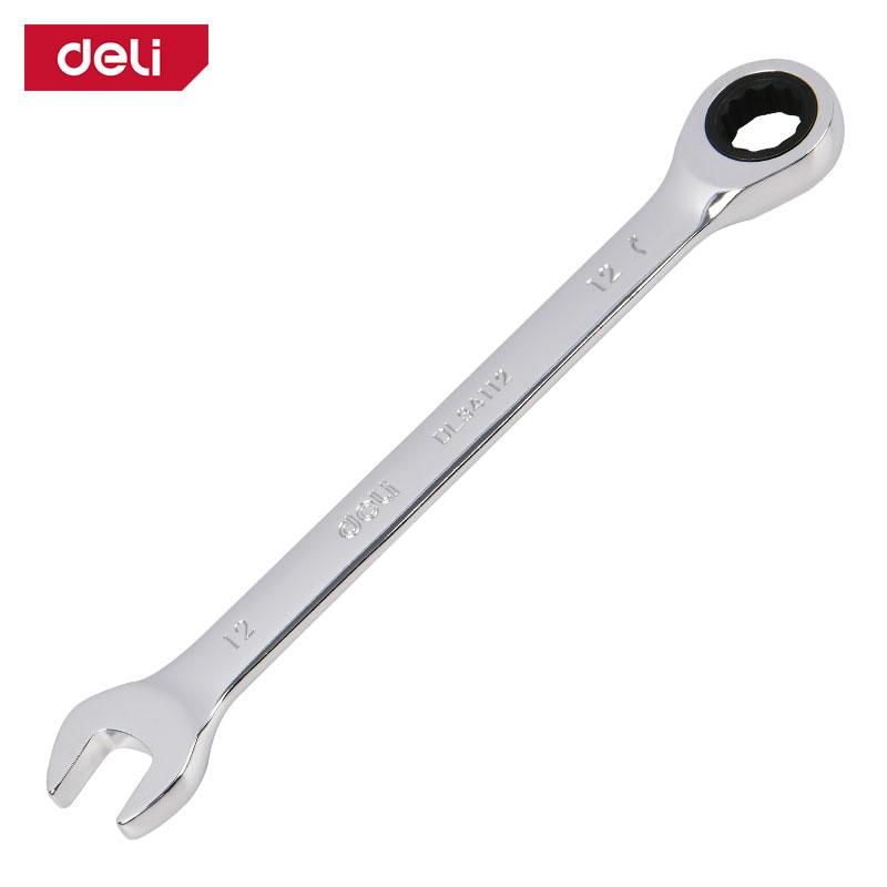 DELI Ključ okasto-viljuškasti EDL34112, Sa račnom, 12mm