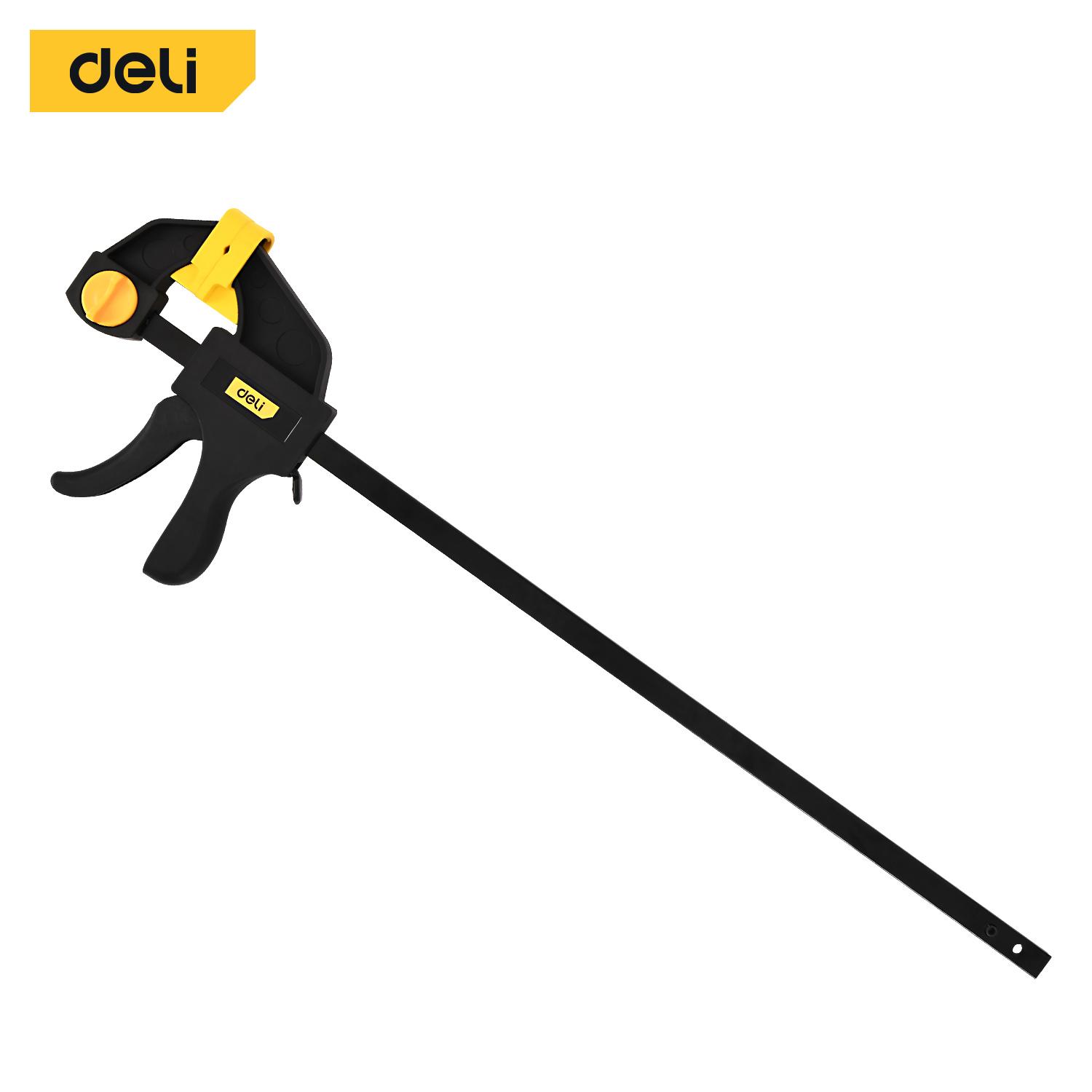 DELI Jednoručna brza stega, 450mm