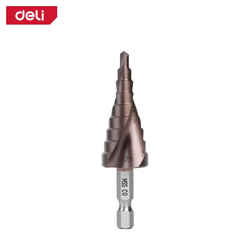 DELI Burgija stepenasta HSS CO EDH-JTZ020-E3, 4 - 20 mm