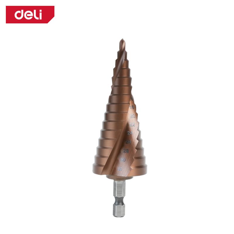 DELI Burgija stepenasta HSS CO EDH-JTZ032-E3, 4 - 32 mm