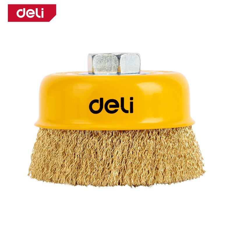 DELI ALATI Četka mesing EDH-GSS100-E1, 100mm, M14