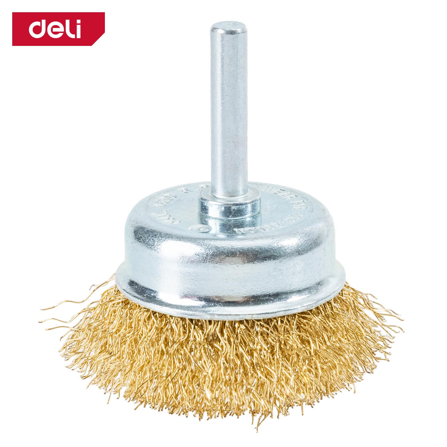 DELI ALATI Kupasta četka mesing EDH-GSS050-E3, 50mm, 6mm