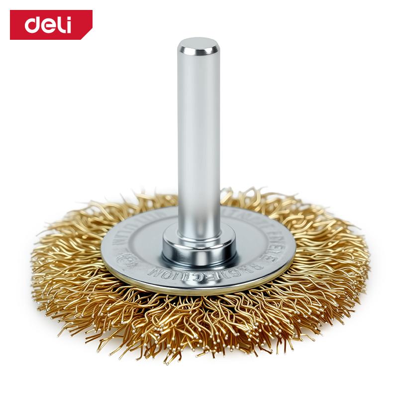 DELI ALATI Kružna četka mesing EDH-GSS050-E4, 50mm, 6mm