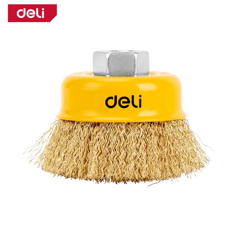 DELI ALATI Četka mesing EDH-GSS075-E1, 75mm, M14