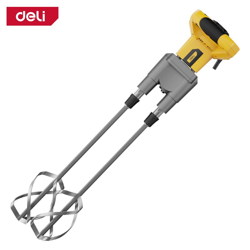 DELI Električni mešač mikser EDC177, Dupli, 1800W, Žuti