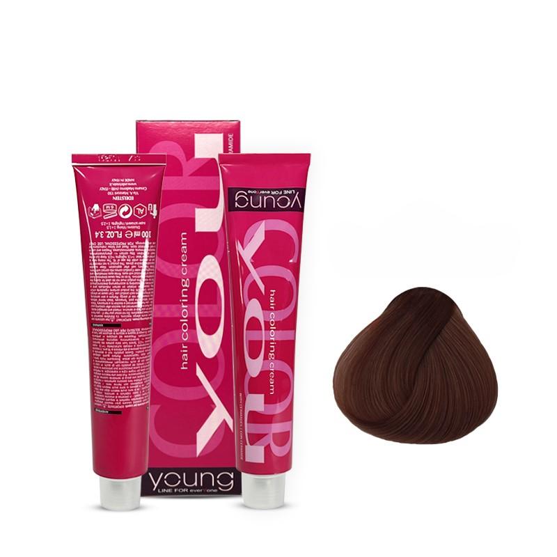 YOUNG Farba za kosu No 5.4, Copper Light Chestnut, 100ml