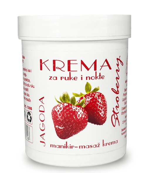 Krema za ruke i nokte Jagoda