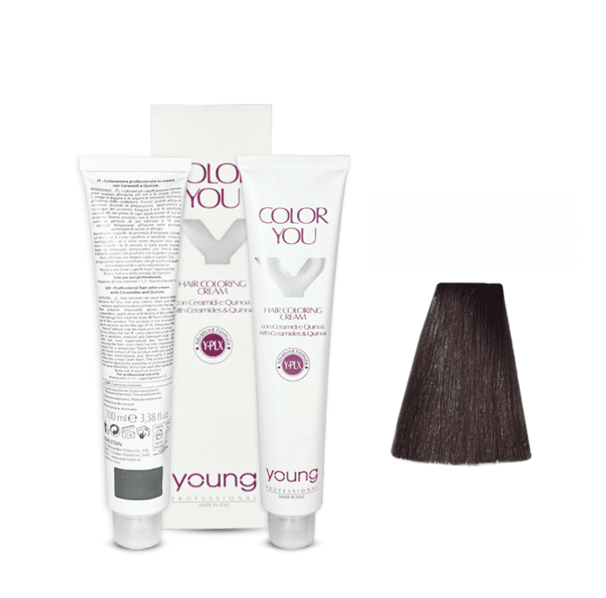 YOUNG Farba za kosu No 5 Light brown, 100ml