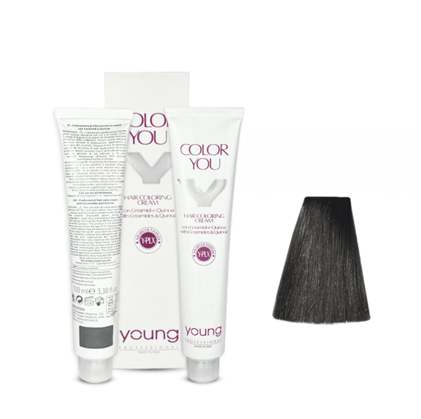 YOUNG Farba za kosu No 5.01 Cold light brown, 100ml