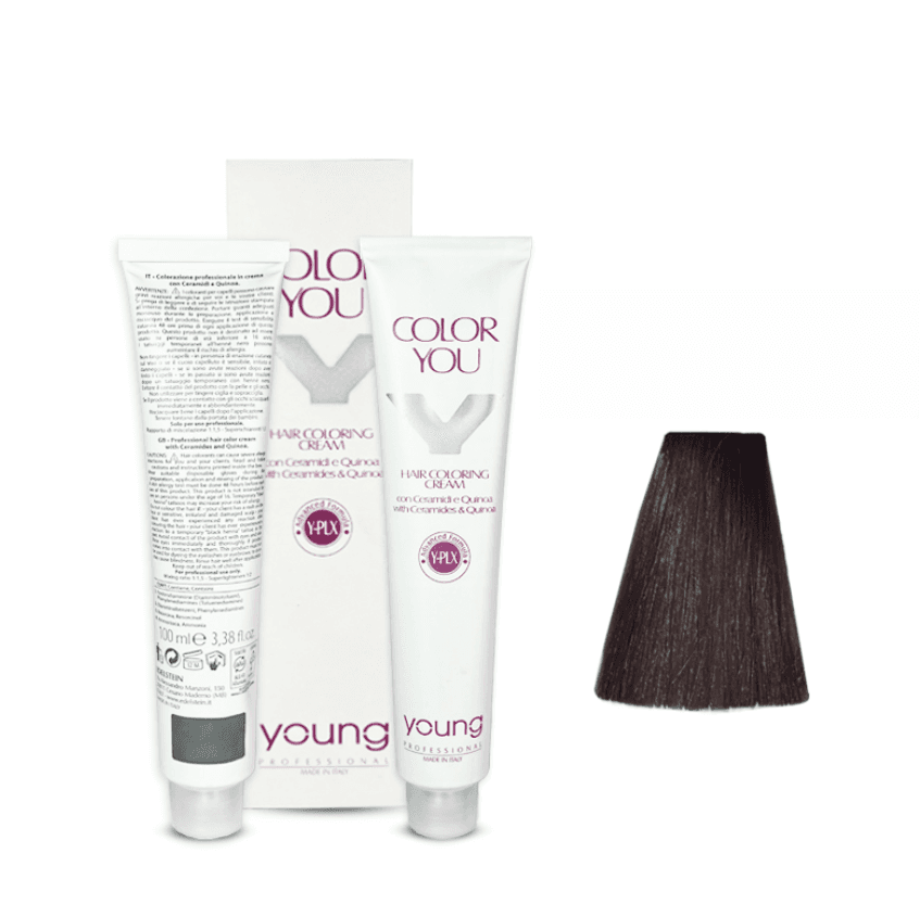 YOUNG Farba za kosu No 5.0 Intense light brown, 100ml