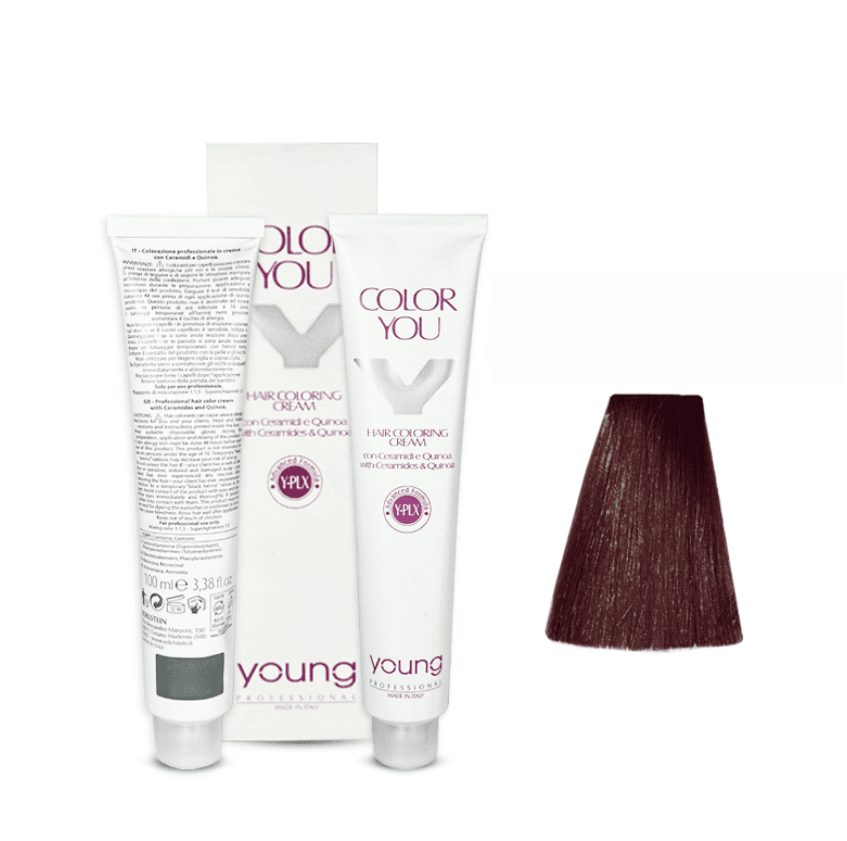 YOUNG Farba za kosu No 5.5 Light mahogany brown, 100ml