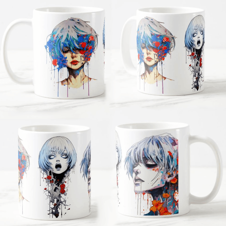 Šolja Devojka, 330 ml, Bela