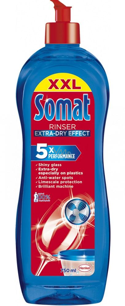Selected image for Somat Extra Power Sjaj za mašinsko pranje posuđa, 750 ml