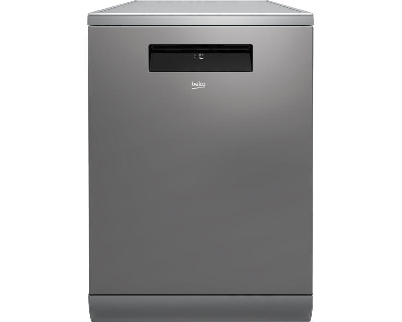 Beko DEN 48520 XAD Mašina za pranje sudova, 15 kompleta, Siva