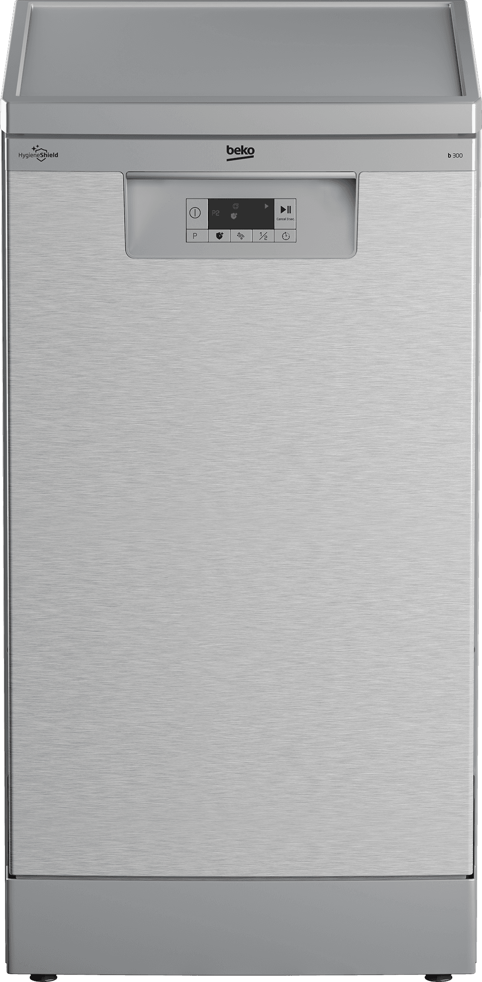 Beko BDFS 15020 X Samostojeća mašina za pranje sudova, 10 kompleta, Siva