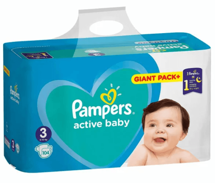 Selected image for PAMPERS Pelene Active Baby 3 midi 104/1
