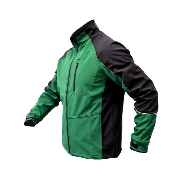 BLACK PEAK Zaštitna jakna softshell emerald crno-zelena