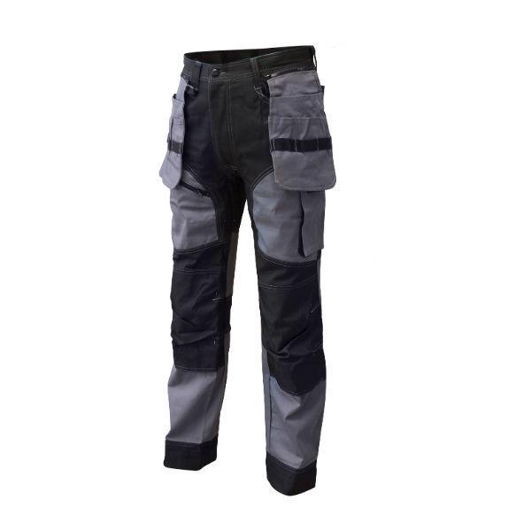 BLACK PEAK Zaštitne pantalone sa dodatnim džepovima crne