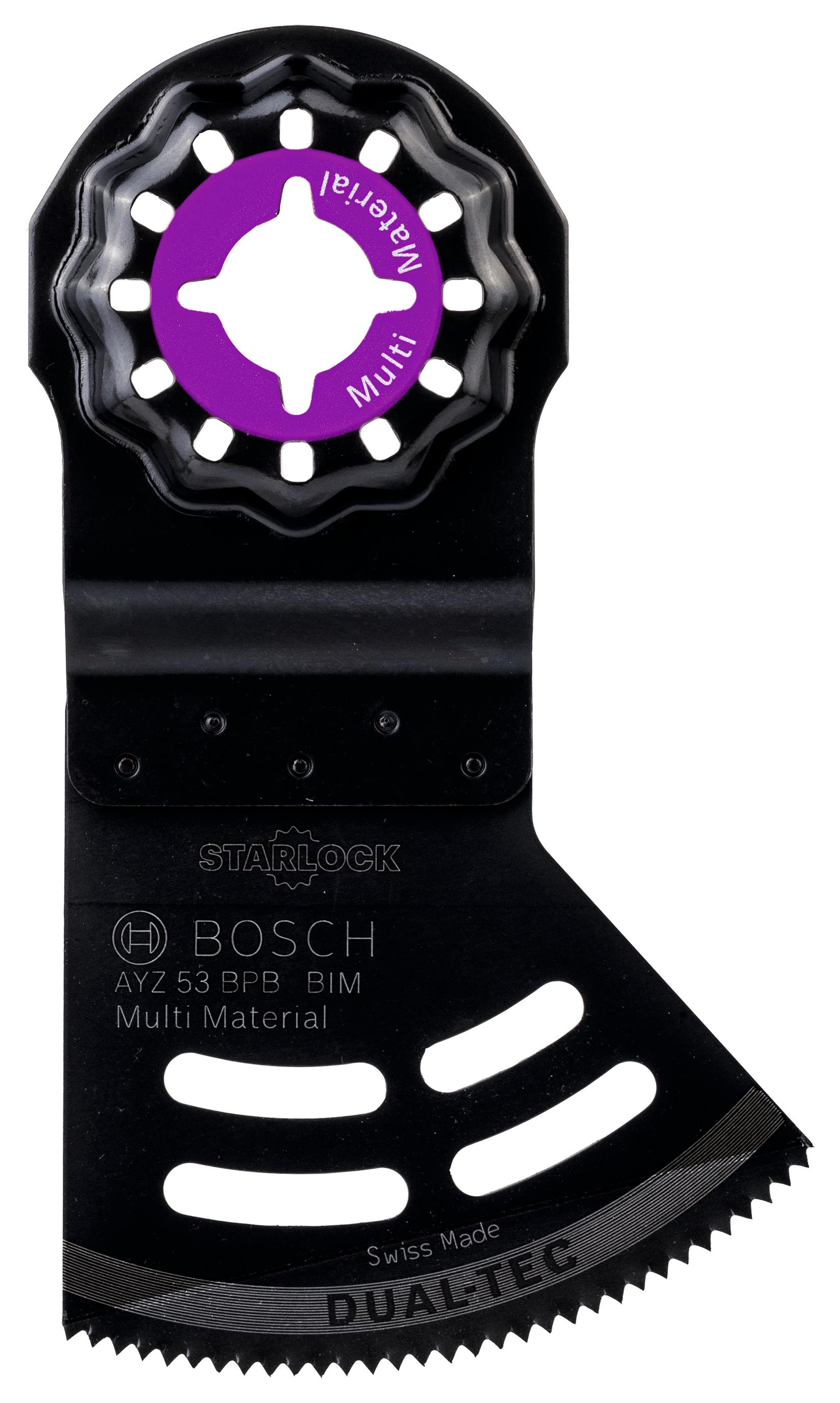 Selected image for Bosch AYZ 53 BPB Dual-Tec nož 2608664202, 53 x 40 mm