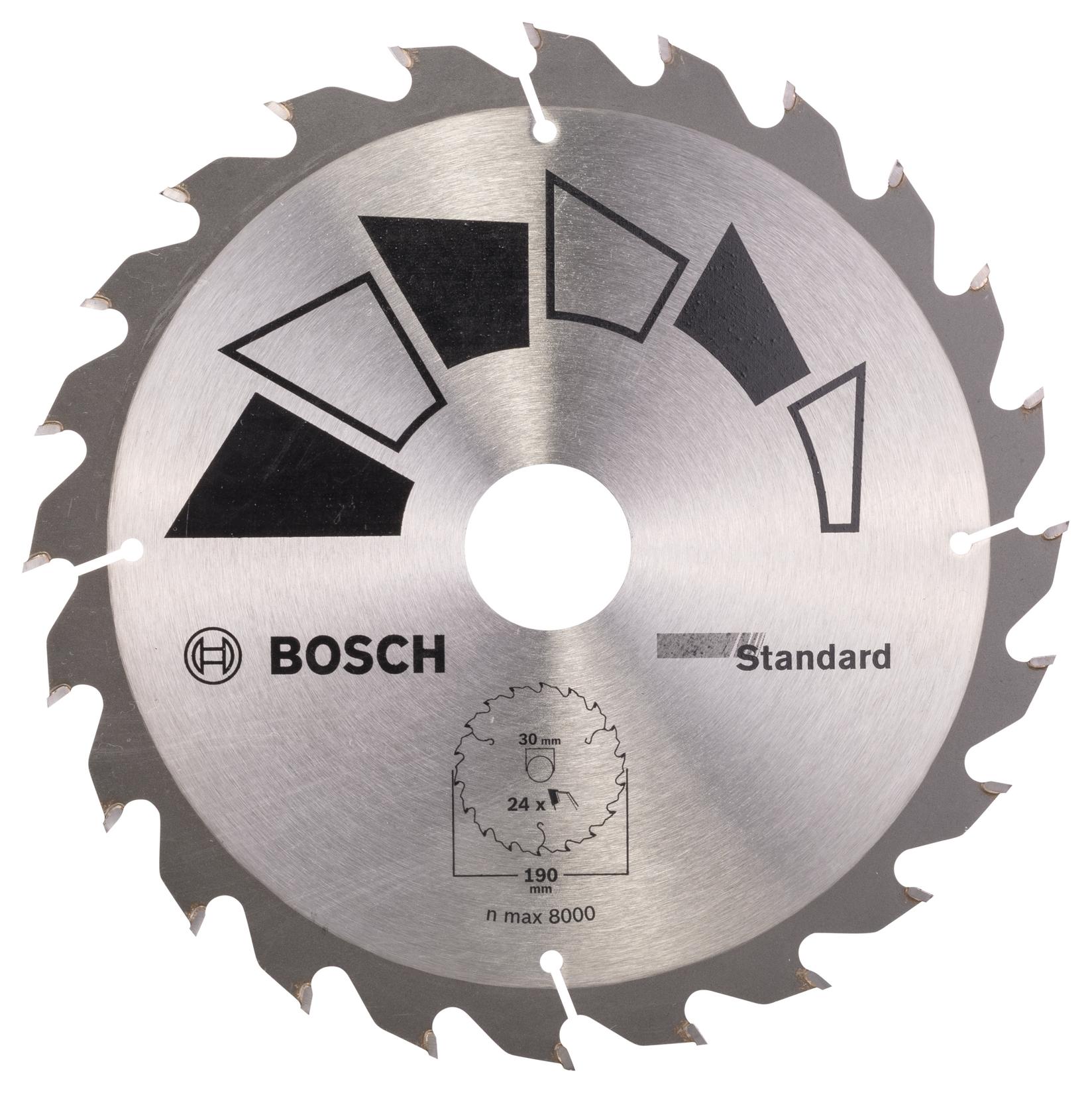 Bosch List kružne testere STANDARD 190x2.2x30/24,Z24 2609256820