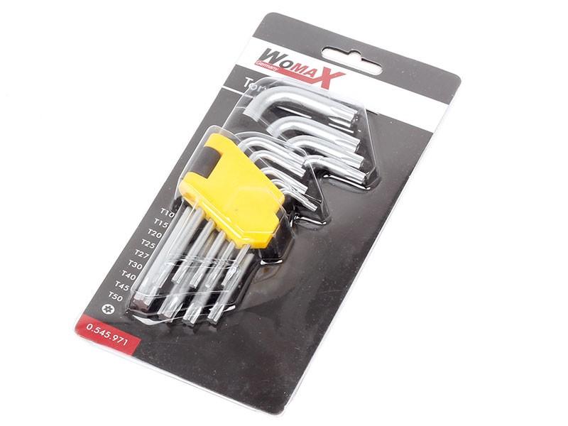 WOMAX Ključ torx 9 kom