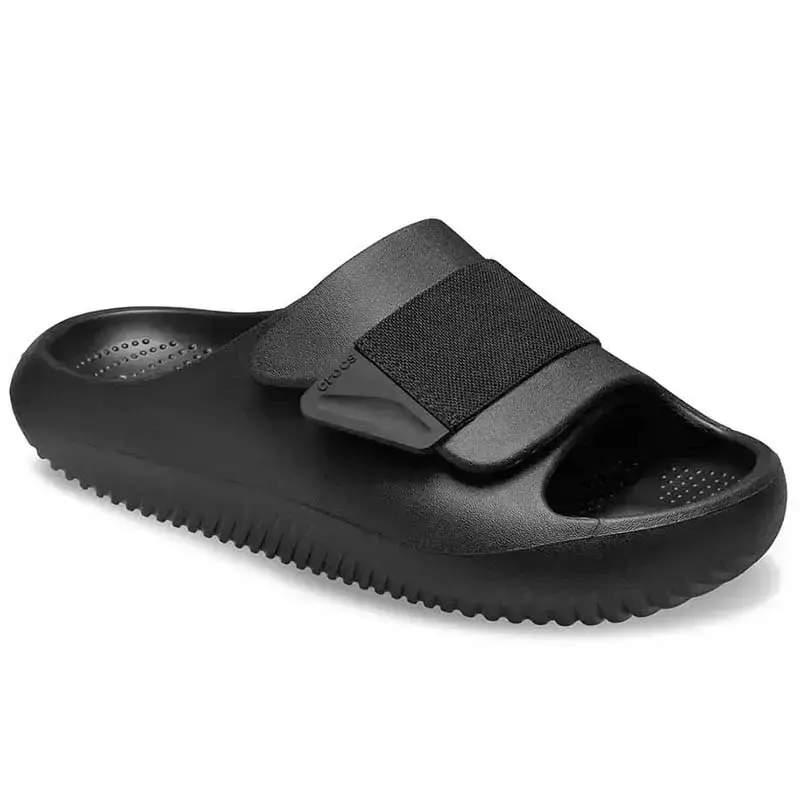 Crocs Muške papuče Mellow Luxe Recovery Slide, Crne