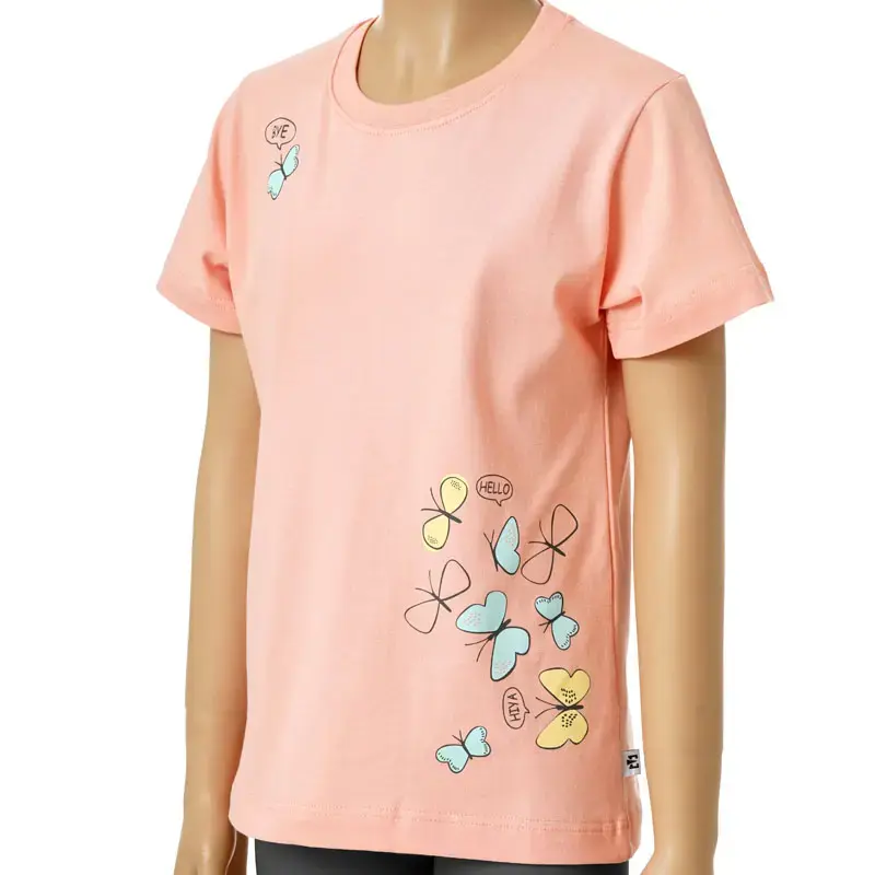 Eastbound Majica za devojčice Butterfly, Boja kajsije