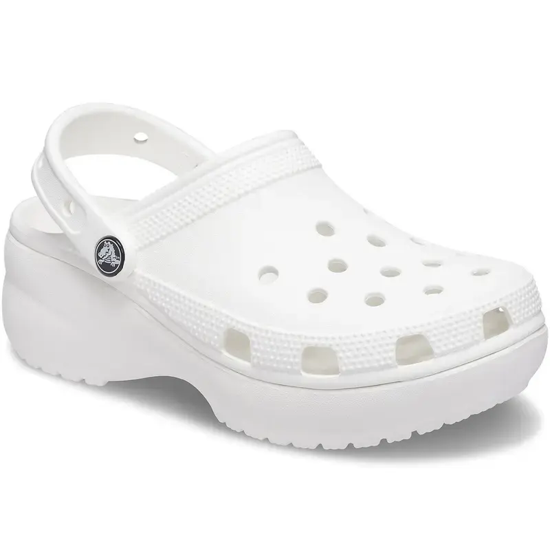 Crocs Ženske papuče Classic Platform, Bele