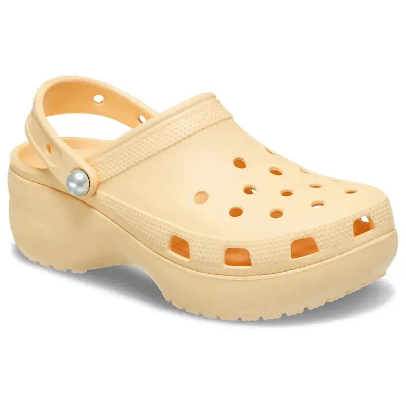 Crocs Ženske papuče Classic Platform, Žute
