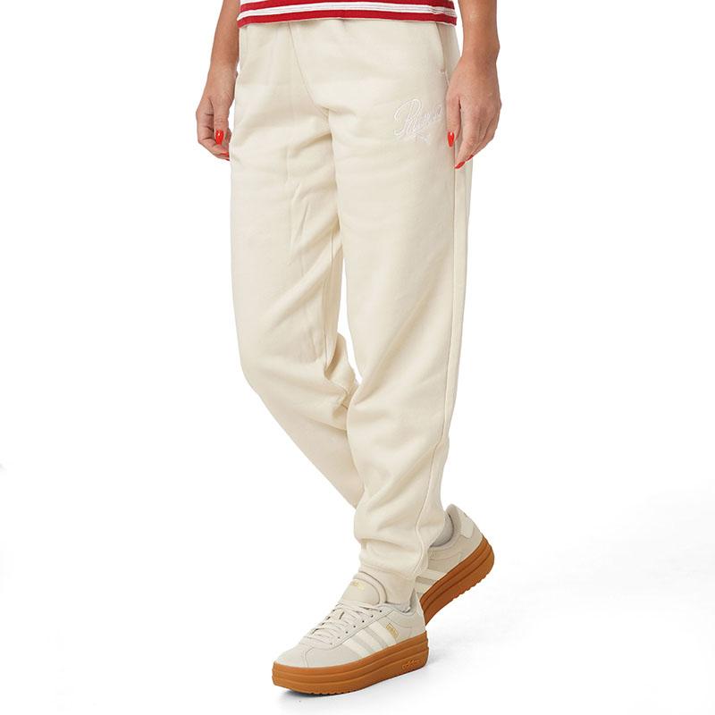 Puma Donji deo trenerke za devojčice Puma Ess Script Sweatpants Fl G, Krem