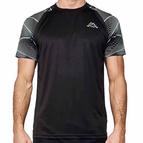 KAPPA Muška majica LOGO EOSTE crna