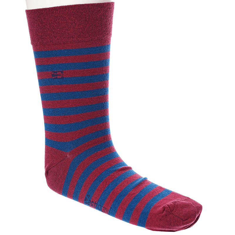 EASTBOUND Muške Čarape Plagis, Portokalovo-Sivi