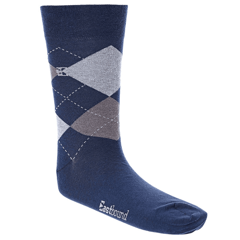 EASTBOUND Muške Čarape Romb, Kafeni