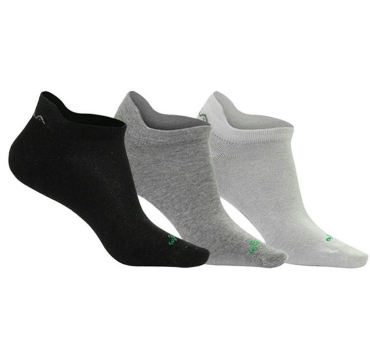 GSA Muške čarape OrganicPlus[+] 180 Extra Cushioned Low 3/1 šarene