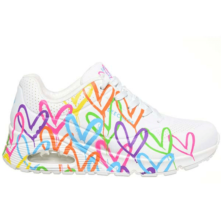 SKECHERS Ženske patike UNO - HIGHLIGHT LOVE bele