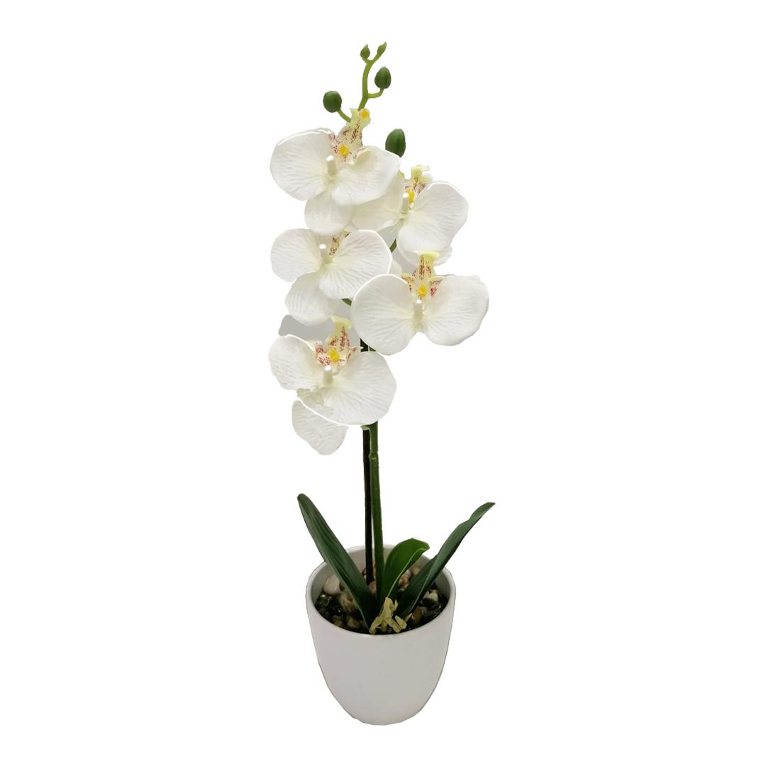 Veštačka orhideja bela