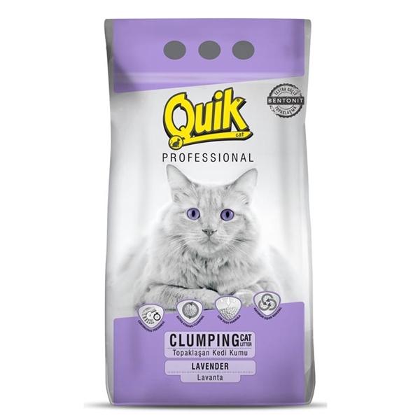 Quik Bentonit Posip za mačkel, Lavanda, 0.6 - 2.25 mm, 20 l