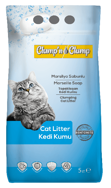 Clump 'n Clump Posip za mačke, Marsejski sapun, 5 l