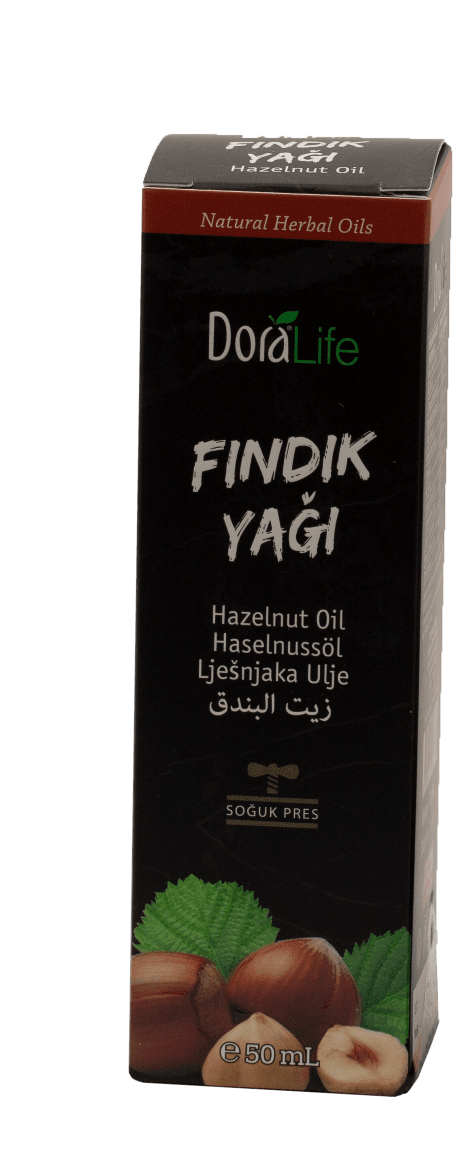 DORALIFE Jestivo biljno ulje od lešnika 50ml