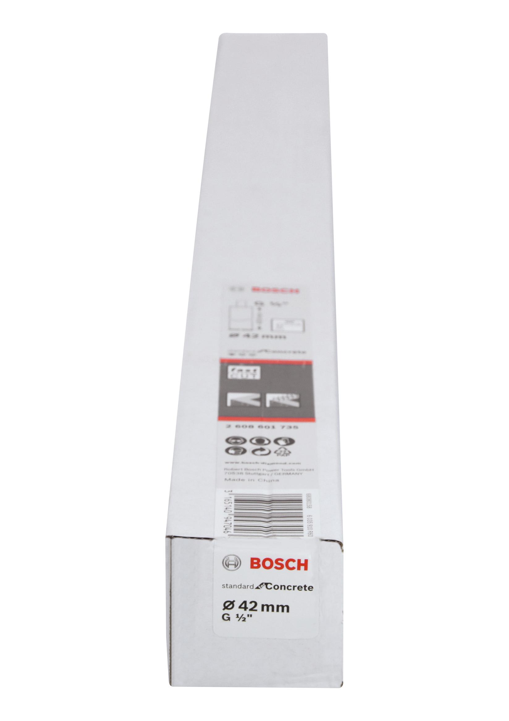 Selected image for Bosch Standard for Concrete dijamantska kruna za bušenje 2608601735, 42 mm, 400 mm, 4, 10 mm