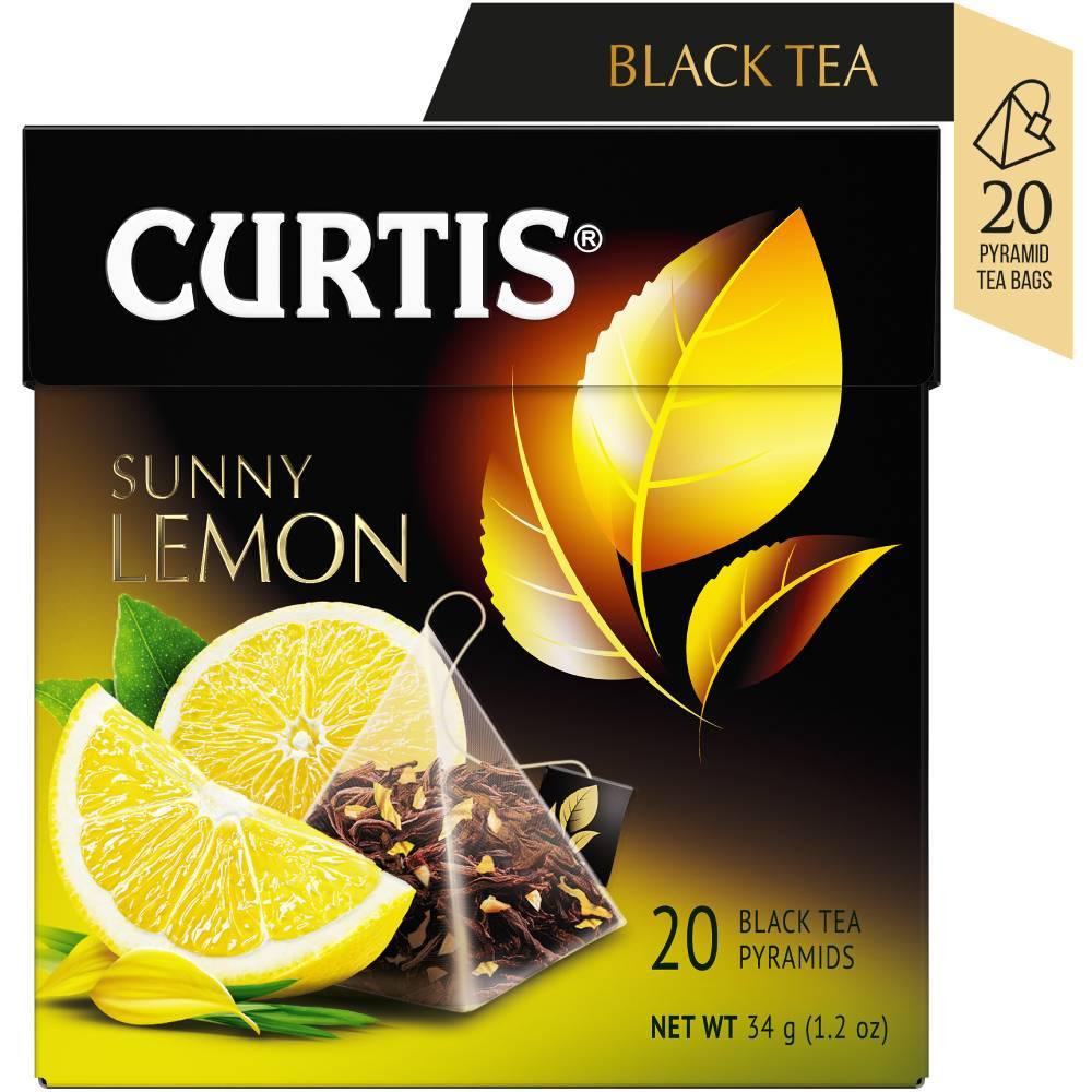 CURTIS Crni čaj sa limunom pomorandžom i laticama cveća Sunny Lemon 20/1
